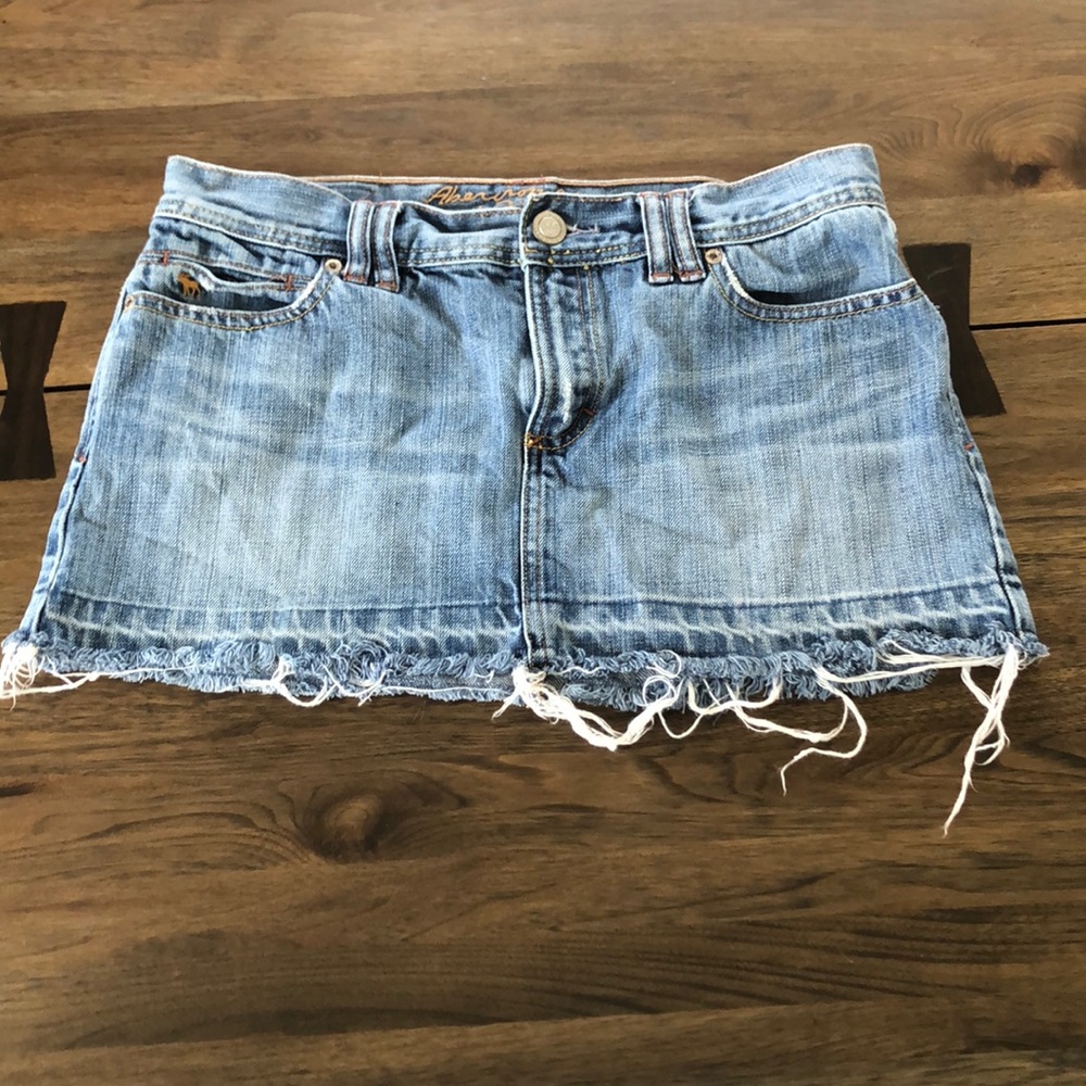 Abercrombie jean skirt